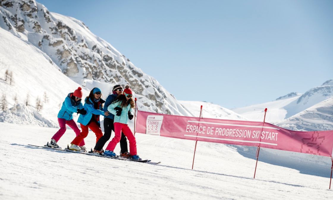 Why choosing Tignes to start skiing
